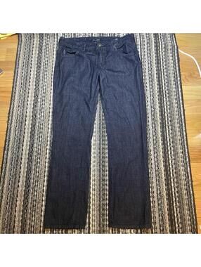 Armani Jeans J867 34x29 T Regular Fit Denim Size 34 EU Dark Blue Wash Mens AJ
